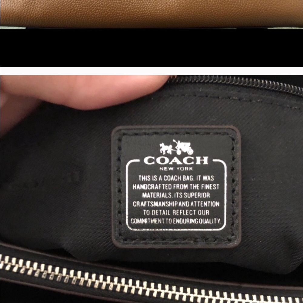 COACH/ SWAGGER/ CARRYALL/Leather/ NWOT/ - Picture 5 of 6